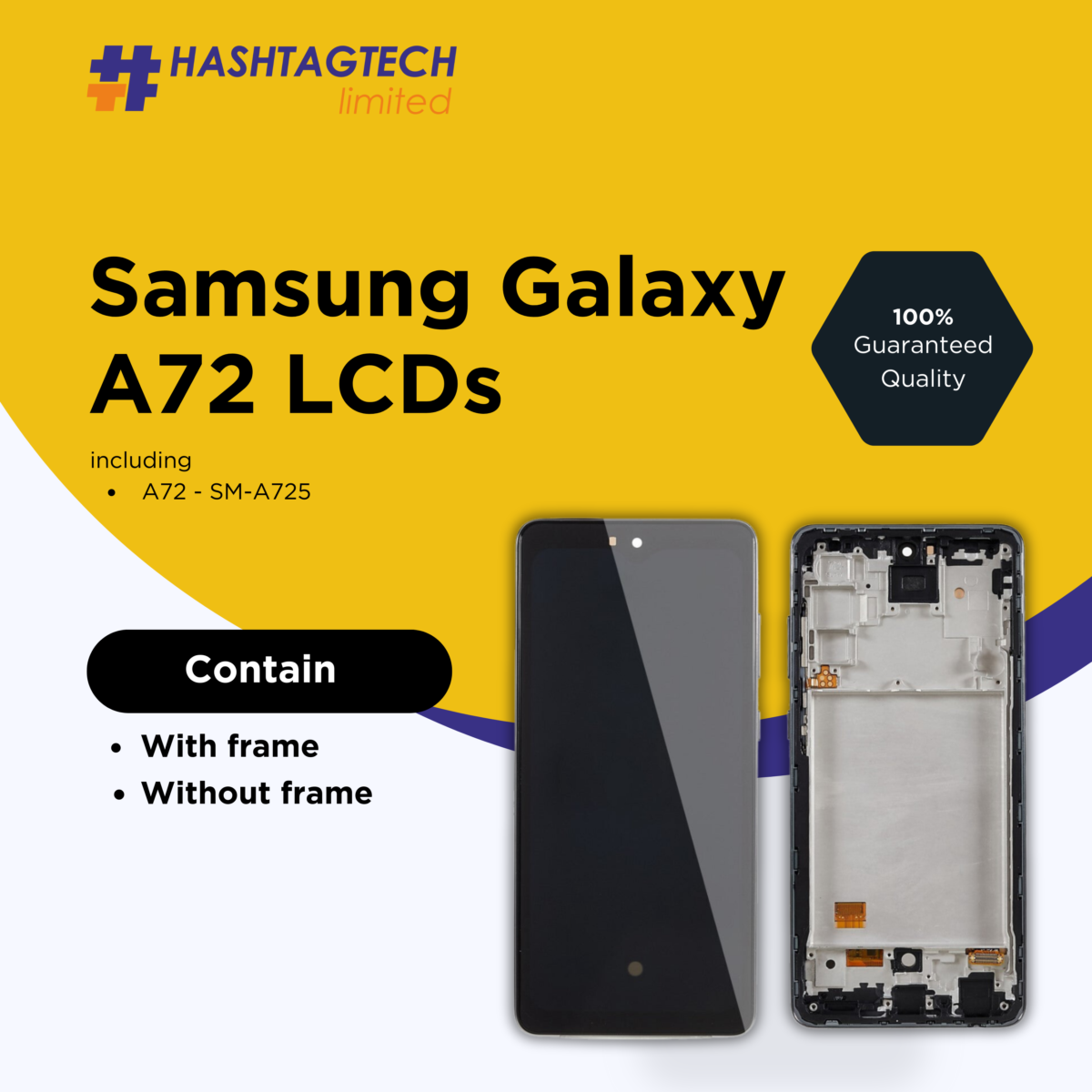 Samsung Galaxy A72 LCD