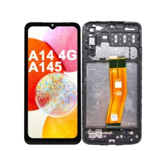 For-Samsung-Galaxy-A14-4G-Mobile-phone-LCD-screen-A145F-With-Frame