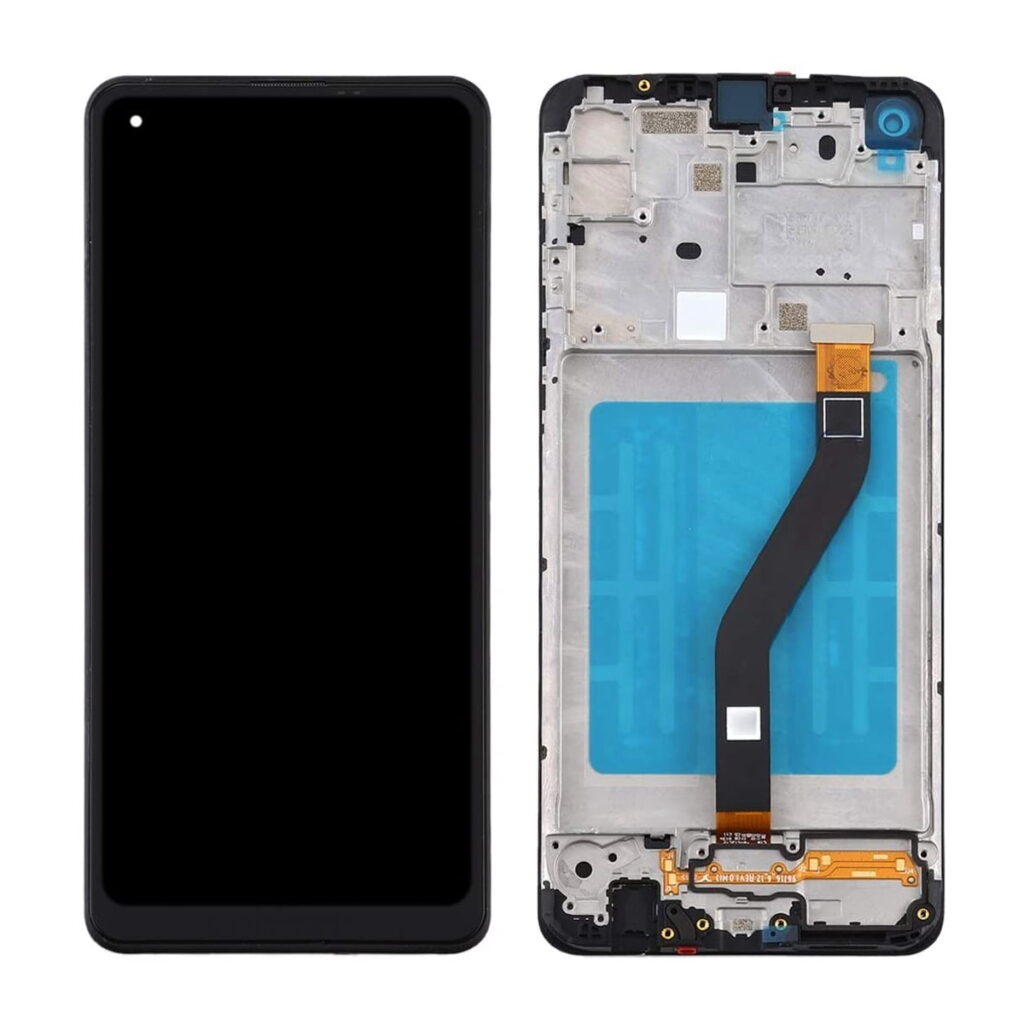 Samsung Galaxy A21 LCDs with frame